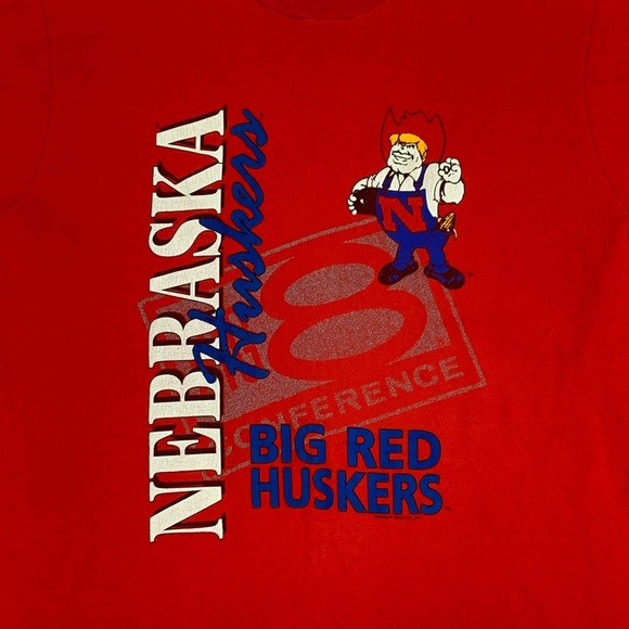 90s Vintage University of Nebraska Huskers T-Shirt - Picture 3 of 6